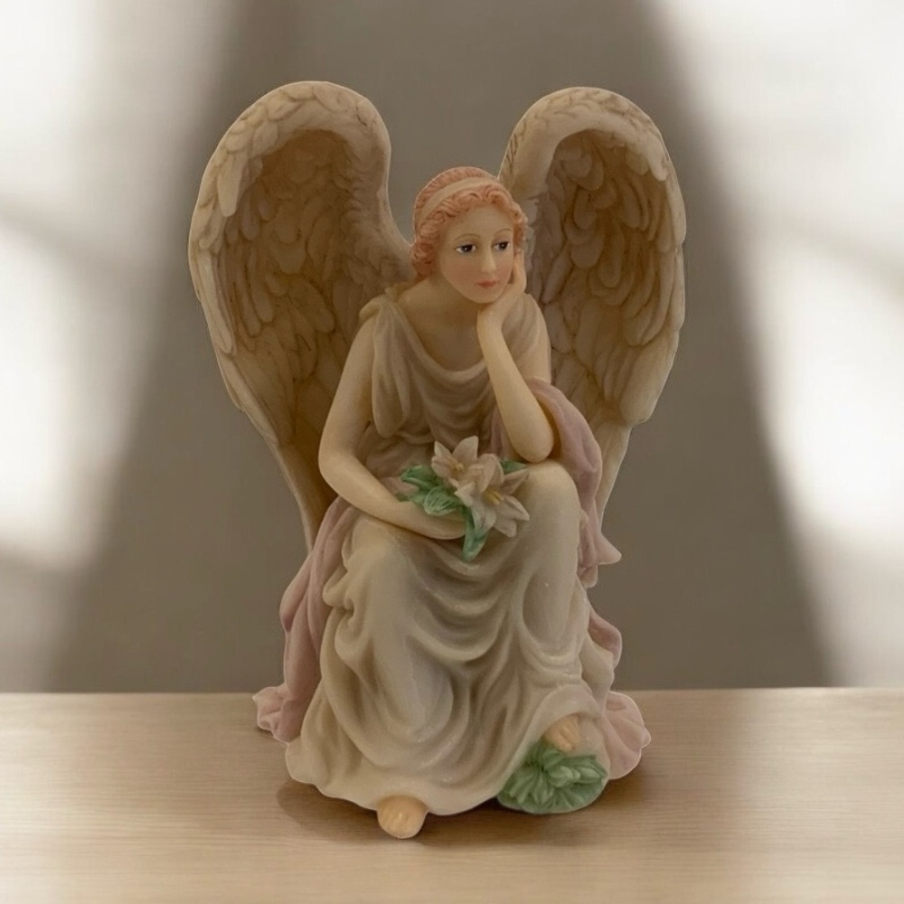 Roman Seraphim Classic Angel Figurine Ophelia ‘Heart Seeker’ 1993 Retired, Rare - Picture 4 of 10